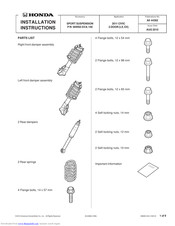 Honda 08W60-SVA-100 Installation Instructions Manual