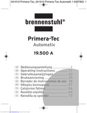 brennenstuhl Primera-Tec Automatic 19.500 A Operating Instructions Manual