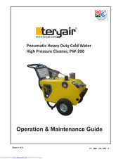 Teryair PW-200 Operation & Maintenance Manual