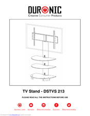 Duronic DSTVS 213 Instructions Manual