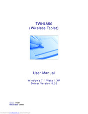 UC-Logic Technology TWHL850 User Manual