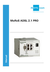 INSYS MoRoS ADSL 2.1 PRO Manual