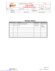 Gonet Systems GoBeam-8000 Assembly Instruction Manual
