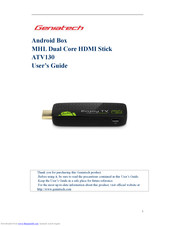 Geniatech ATV130 User Manual