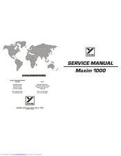 Yorkville Maxim 1000 Service Manual