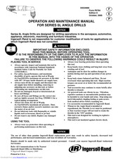 IR Ingersoll Rand 6LL1A1 Operation And Maintenance Manual