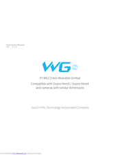 Guilin Feiyu Technology FY WG2 3 Axis Instruction Manual