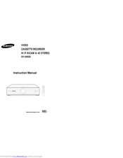 Samsung SV-640GS Instruction Manual