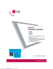 LG 32LC3DCH Owner's Manual