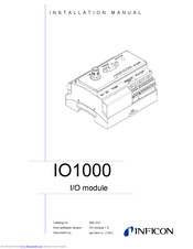 Inficon IO1000 Installation Manual