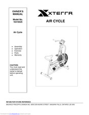 Xterra 16416525 Owner's Manual