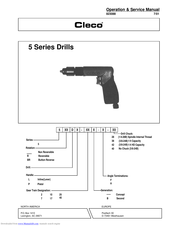 Cleco 5 Series Operation & Service Manual