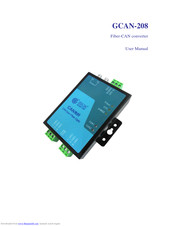 Shenyang Guangcheng Technology GCAN-208 User Manual