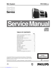 Philips FWR3337 Service Manual