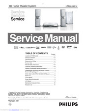Philips HTB9245D/12 Service Manual