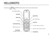 Motorola W760R Manual