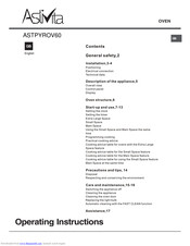 Astivita ASTPYROV60 Operating Instructions Manual