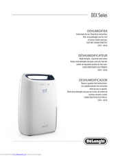 DèLonghi DEX Series Instructions For Use Manual