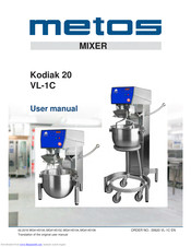 Metos Kodiak 20 VL-1C User Manual