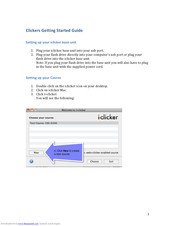 Macmillan Learning iClicker Getting Started Manual