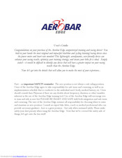 Aerobar Edge Aerobar Edge User Manual