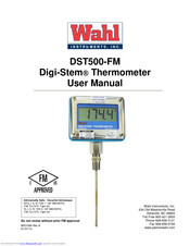 Wahl DST500-FM User Manual