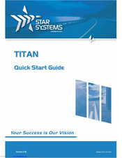 Star systems Titan Quick Start Manual