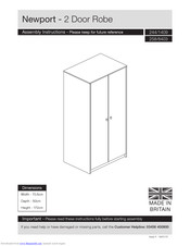 Newport 244/1409 Assembly Instructions Manual