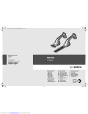 Bosch Worcester AGS 10 Original Instructions Manual