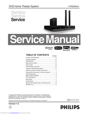 Philips HTS2200/93 Service Manual