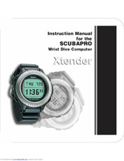 Uwatec Xtender Instruction Manual