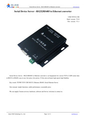 Usr RS232 Manual