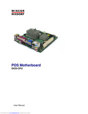 Wincor Nixdorf D425-CPU User Manual