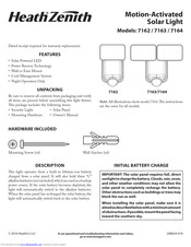 Heath Zenith 7164 Manual