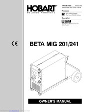 Hobart Beta Mig 201 Owner's Manual