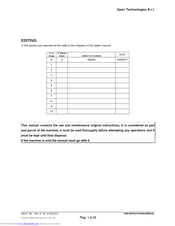 Open Technologies NeWay User Manual