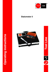 HAUG Statometer II Operating Instructions Manual