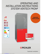 Pichler PKOM4 Trend Operating And Installation Instructions