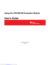 Texas Instruments LP8728EVM User Manual