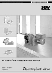 SEW-Eurodrive MOVIMOT MM07 Operating Intstructions