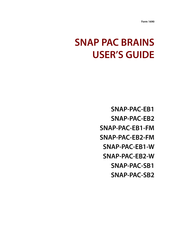 SNAP PAC BRAINS SNAP-PAC-EB2 User Manual