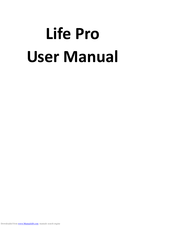 Blu Life Pro User Manual