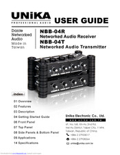 Unika NBB-04T User Manual