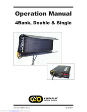 Kino Flo KIT-3NT-120U Operation Manual