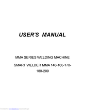Ter Welding Smart Welder MMA 140 User Manual