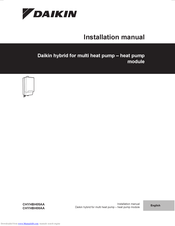 Daikin CHYHBH08AA Installation Manual