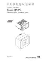Endress+Hauser Prosonic S FMU95 Operating Instructions Manual