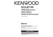 Kenwood KCA-BT100 Instruction Manual