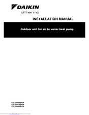 Daikin ERLQ008BBV39 Installation Manual