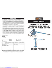 Uni-max CB200-T User Manual